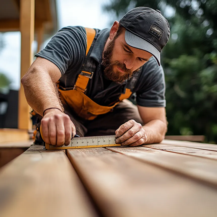Andrew, owner and lead carpenter at Exact Cut